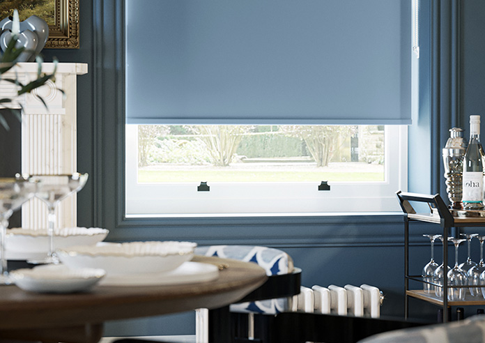 Trinity (Blackout), Delph Blue - Roller Blind - Image 5